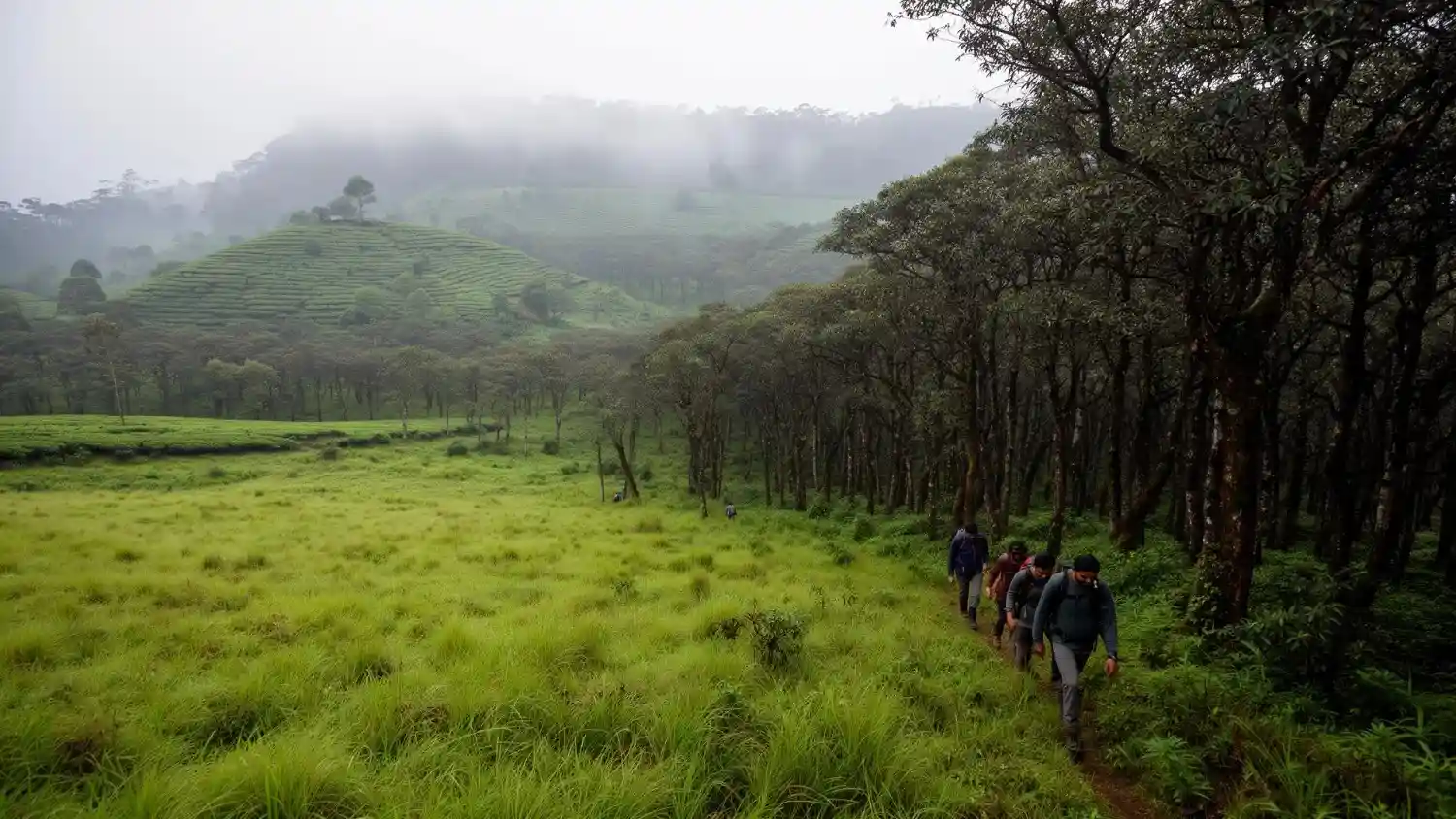 Guided trek through Nilgiri forests